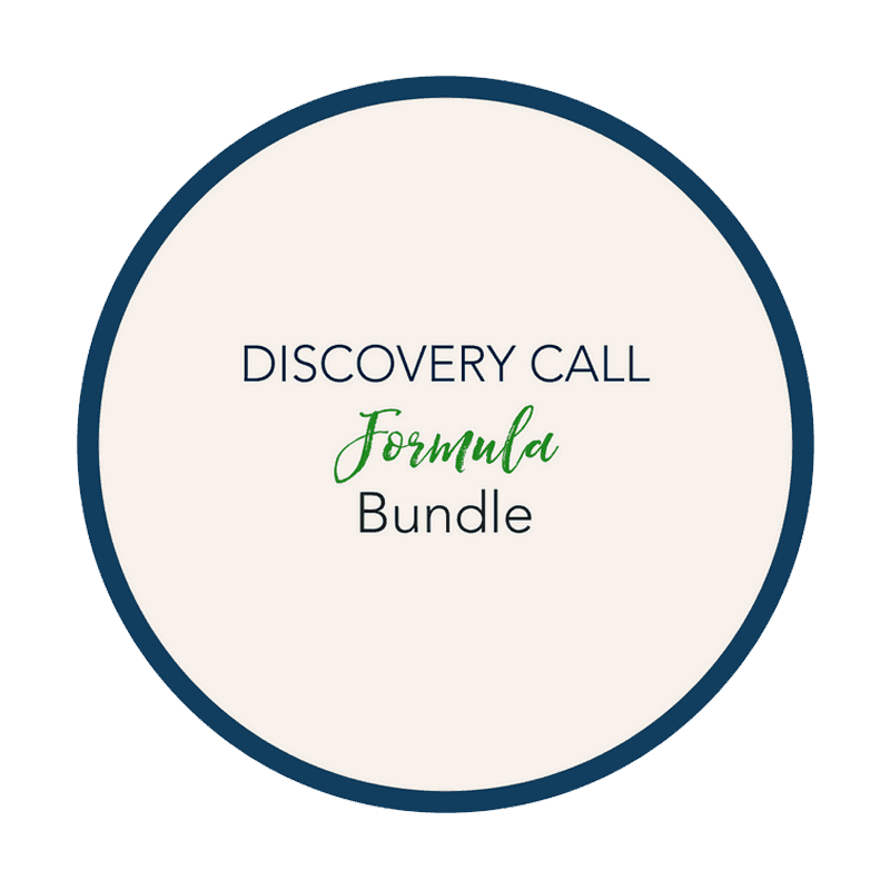 PROGRAMS-DISCOVERY CALL FORMULA BUNDLE